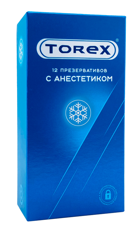 Презервативы Torex с анестетиком